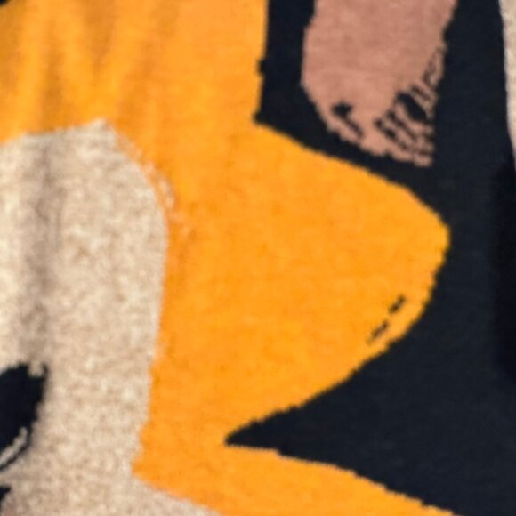 Nic + Zoe Cream & Black Floral Crewneck Sweater Tunic – Size 1X – Boho Style - Picture 9 of 9